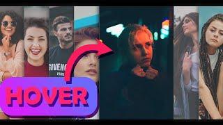 How To Create Image Slider 2020 Design Hover Effect | HTML CSS Only
