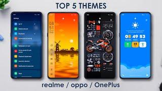 Top 5 Themes for Realme & Oppo devices | October 2023