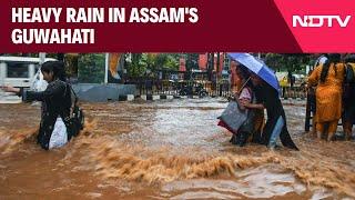 Guwahati Rain | Waterlogging In Assam's Guwahati After Heavy Rain