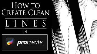 How to Create Clean Lines in Procreate - My Brush Settings