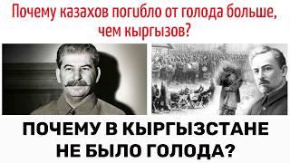 НЕУЖЕЛИ ЭТО ПРАВДА - КАК КЫРГЫЗЫ СПАСЛИ КАЗАХОВ ОТ ГОЛОДА? Почему в Кыргызстане не было голода?-