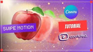 Swipe Motion Animation in Canva 