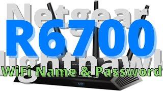 Netgear Nighthawk R6700 | How To Change WiFi Name & Password
