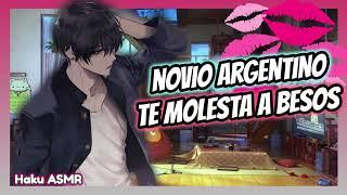 ASMR Rolplay - Novio te molesta a besos - Haku ASMR