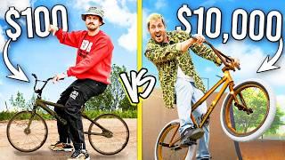 $100 vs $10,000 BMX Bikes!