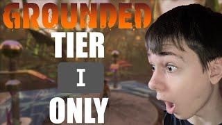 Grounded but it's ONLY Tier 1 Equipment