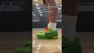 Nike Zoom Kobe 6 Protro “Grinch” On Feet & In Hand Looks - Short Review Part 1/3 #kobebryant #grinch