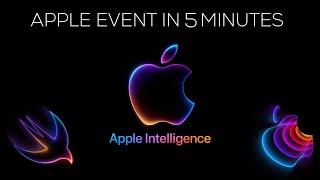 Apple Event Sep 2024 - Everything You Need to Know in 5 Minutes!