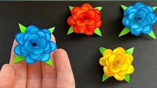 Basteln mit Papier: Blume als Geschenk selber machen  Origami  Bastelideen zum Muttertag/