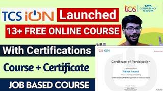 TCS Launched 13 Free Courses Online With Certification | For Every Students | Free Courses #tata