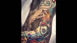 cewek full tatto || keren