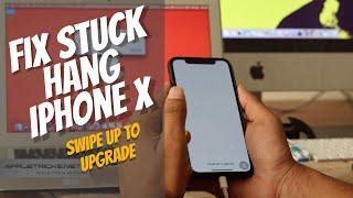 How To Fix iPhone X Stuck on Swipe Up to Upgrade| Hanged iPhone on Swipe to Upgrade Solved