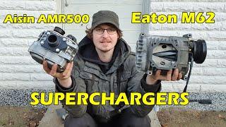 Supercharger Comparison Aisin AMR500 & Eaton M62 #supercharger