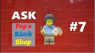 Ask Pop's Block Shop #7 /Ebay Store Subscription Level /Used Bulk Lego /Mailing Supply for Bricklink