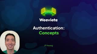 Authentication: Key concepts