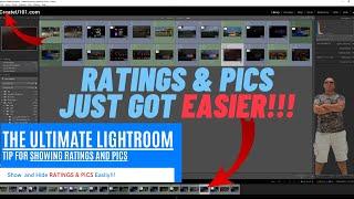 Show Ratings And Picks In Filmstrip Thumbnails in Lightroom Classic