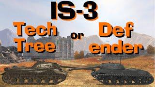 WOT Blitz Face Off || IS-3 vs IS-3 Defender