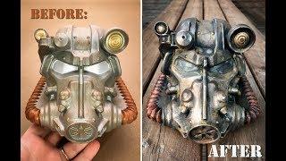 Fallout Helmet Transformation: Easy Aging Tutorial