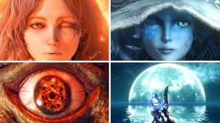 Elden Ring All Cinematics (4K 60 Fps) & BEST Endings