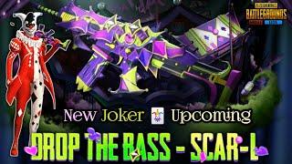 Drop the bass 🃏 new Scar-L upcoming skin  pubg mobile lite