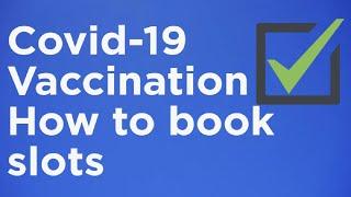 How to book a slot for Covid-19 Vaccination | Cowin