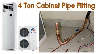 4 Ton Cabinet AC Pipe Fitting Tip in Urdu/Hindi