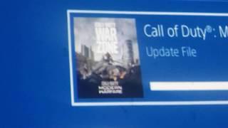 CALL OF DUTY MODERN WARFARE WARZONE PATCH VERSION 1.18 UPDATE NEW MAP PS4 PLAYSTATION 4 3/26/2020