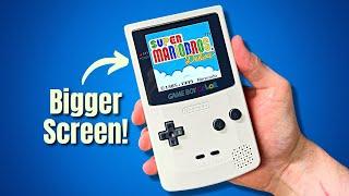 The BIGGEST and Best Game Boy Color Backlight Mod??