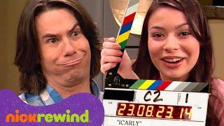 Funniest BLOOPERS from iCarly!  ft. Miranda Cosgrove, Jerry Trainor + More | NickRewind