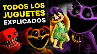 TODOS Los Juguetes EXPLICADOS de POPPY PLAYTIME Chapter 3 + JUMPSCARES 