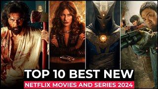 Top 10 New Netflix Original Series And Movies Released In 2024 | Best Movies and Shows 2024