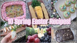 Spring & Easter Bake/Cook With Me | 10 Delicious & Festive Recipes for Easter!