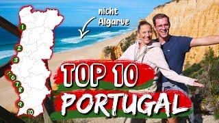 PORTUGAL TOP 10 | Das MUSS man GESEHEN haben | Unsere HIGHLIGHTS | Reiseführer Portugal Wohnmobil