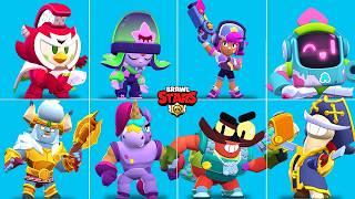 NEW BRAWLERS & All Skins Animations! New SUMMER 2024 Update