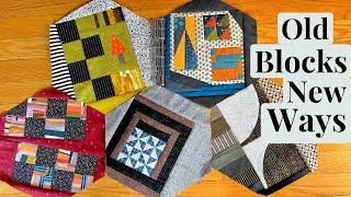 Use Old Quilt Blocks in a New Way!