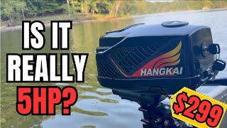 Hangkai 48V 1200W Electric Outboard Motor Testing and Review