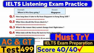 IELTS Listening Practice Test 2024 with Answers [Real Exam - 499 ]