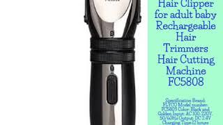 Flyco Professional Electric Hair Clipper for adult baby Rechargeable Hair Trimmers Hair Cutting Mac…