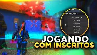 FREE FIRE AO VIVO - DEPOIS DE MUITO TEMPO VOLTEI