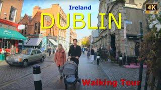 Dublin City Centre GRAFTON STREET Walking Tour 4K Ireland November 2022