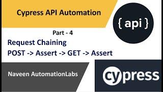 #4: Cypress API Automation - Request Chaining (POST then GET)
