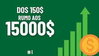 DOS 150$ RUMO AOS 15000$ SÓ COM AIRDROPS! #1 (BRIDGES)