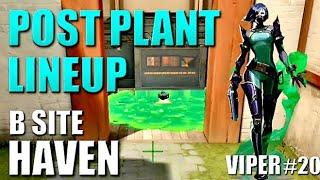 VIPER LINEUPS - HAVEN - Post Plant Snake Bite Molly Setup Guides #20 - B Site - Default