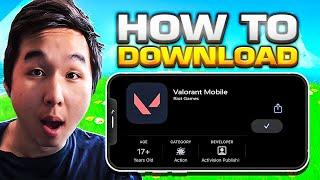 HOW TO DOWNLOAD VALORANT MOBILE IN 3 STEPS (IOS/ANDROID)