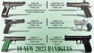 10 New Handguns Released for 2023