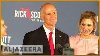 Florida orders recount in contentious senate, governor races | Al Jazeera English