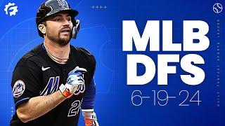 MLB DFS Picks & Strategy for DraftKings & FanDuel (6/19/24)
