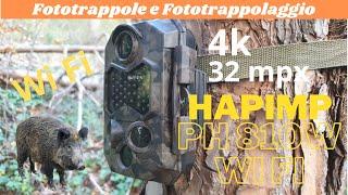 Una fototrappola con la "F" maiuscola. Nuova HAPIMP ph 810W Wi FI