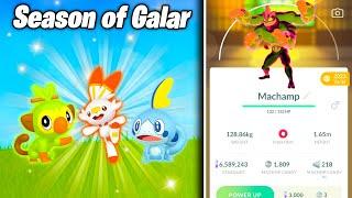 DYNAMAX RAIDS CONFIRMED TO BE COMING SOON TO POKEMON GO! Galar Starters Release / Season of Galar