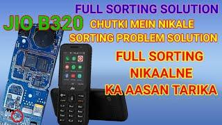 jio 320 full short remove